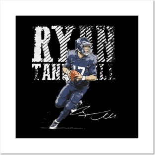 Ryan Tannehill Tennessee Bold Posters and Art